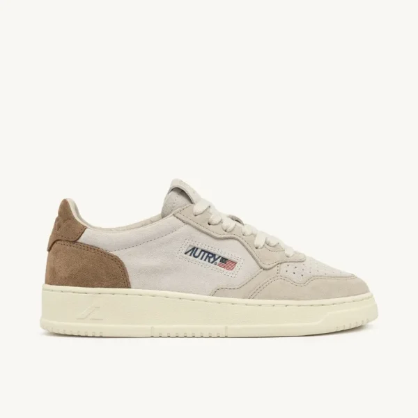 Donna Autry Donna | – Sneaker Medalist Low in Suede Sand Cigar