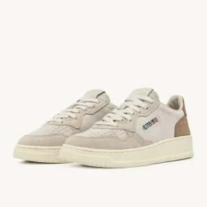 Donna Autry Donna | – Sneaker Medalist Low in Suede Sand Cigar