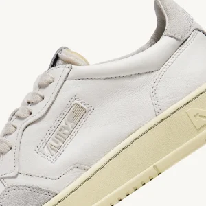 Uomo Autry Uomo | – Sneaker Open Low in Pelle e Suede Bianco