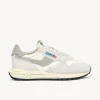 Uomo Autry Uomo | – Sneaker Reelwind Low Nylon Suede Bianco