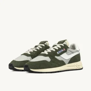 Uomo Autry Uomo | – Sneaker Reelwind Low Nylon Suede Verde