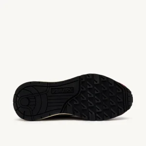 Donna Autry Donna | – Sneaker Reelwind Low Nylon Suede Rosso Nero