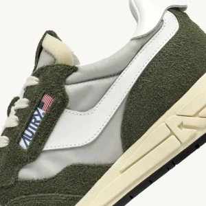 Uomo Autry Uomo | – Sneaker Reelwind Low Nylon Suede Verde