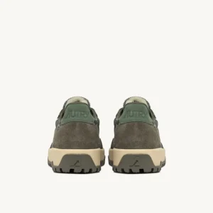 Uomo Autry Uomo | – Wildpace Low in Mesh e Suede Schio Military