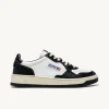 Donna Autry Donna | Sneaker in Pelle Bicolore Bianco Nero