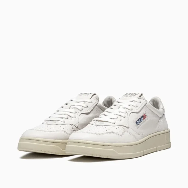 Uomo Autry Uomo | Sneaker in Pelle di Capra Bianco