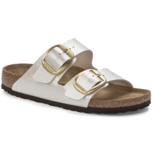 Donna Birkenstock Donna | – Arizona Big Buckle Graceful Pearl White, Birko Flor