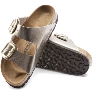 Donna Birkenstock Donna | – Arizona Big Buckle Graceful Taupe, Birko Flor