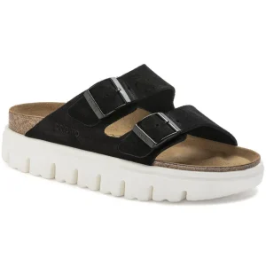 Donna Birkenstock Donna | – Arizona Chunky Black, Suede Leather