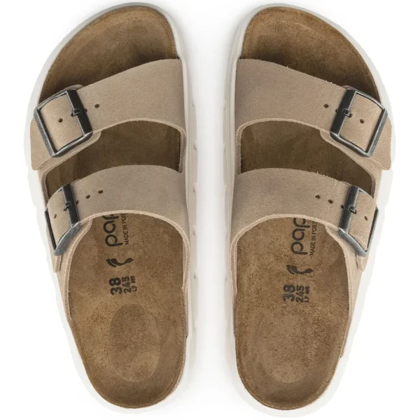 Donna Birkenstock Donna | – Arizona Chunky Warm Sand, Suede Leather