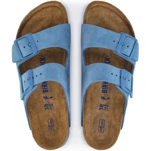 Donna Birkenstock Donna | – Arizona SFB Sky Blue, Suede Leather