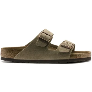 Uomo Birkenstock Uomo | – Arizona SFB Taupe, Suede Leather