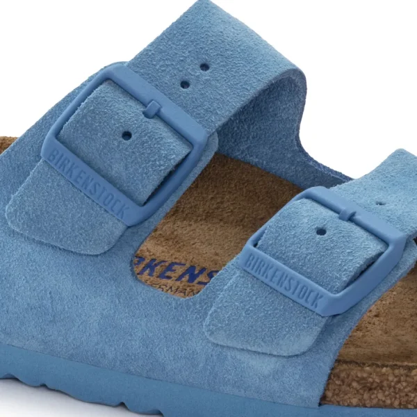 Donna Birkenstock Donna | – Arizona SFB Sky Blue, Suede Leather