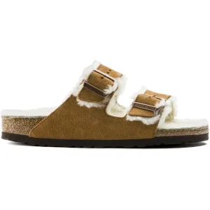 Donna Birkenstock Donna | – Arizona Shearling Mink, Suede Leather