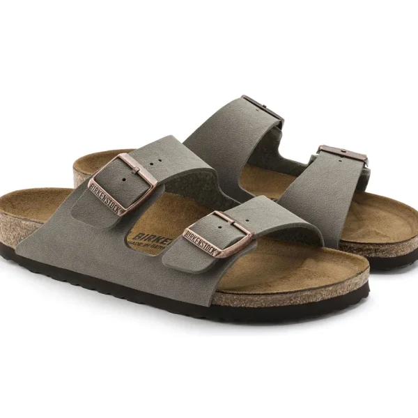 Uomo Birkenstock Uomo | – Arizona Stone, Birko-Flor Nubuck