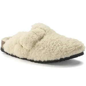 Donna Birkenstock Donna | – Boston Big Buckle Shearling Eggshell