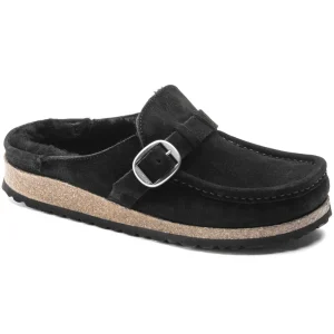 Donna Birkenstock Donna | – Buckley Shearling Suede Leather Black