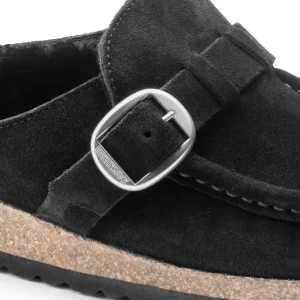 Donna Birkenstock Donna | – Buckley Shearling Suede Leather Black