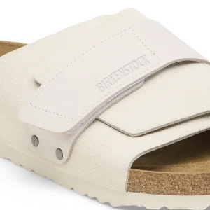 Uomo Birkenstock Uomo | – Kyoto Antique White, Suede Leather Nubuck