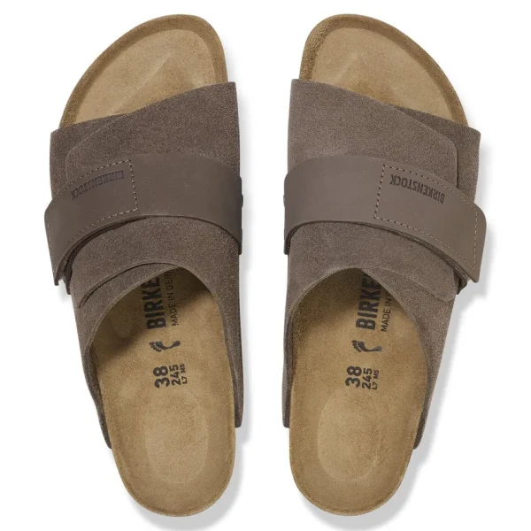 Donna Birkenstock Donna | – Kyoto Concrete Gray, Suede Leather