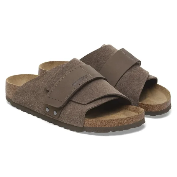 Donna Birkenstock Donna | – Kyoto Concrete Gray, Suede Leather