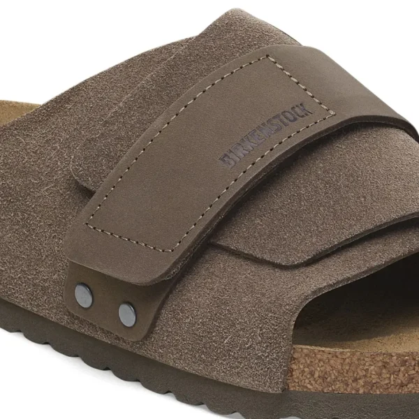 Donna Birkenstock Donna | – Kyoto Concrete Gray, Suede Leather