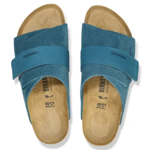 Donna Birkenstock Donna | – Kyoto Deep Turquoise, Suede Leather Nubuck