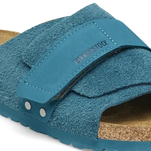 Donna Birkenstock Donna | – Kyoto Deep Turquoise, Suede Leather Nubuck