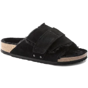 Donna Birkenstock Donna | – Kyoto Shearling Black, Suede Leather