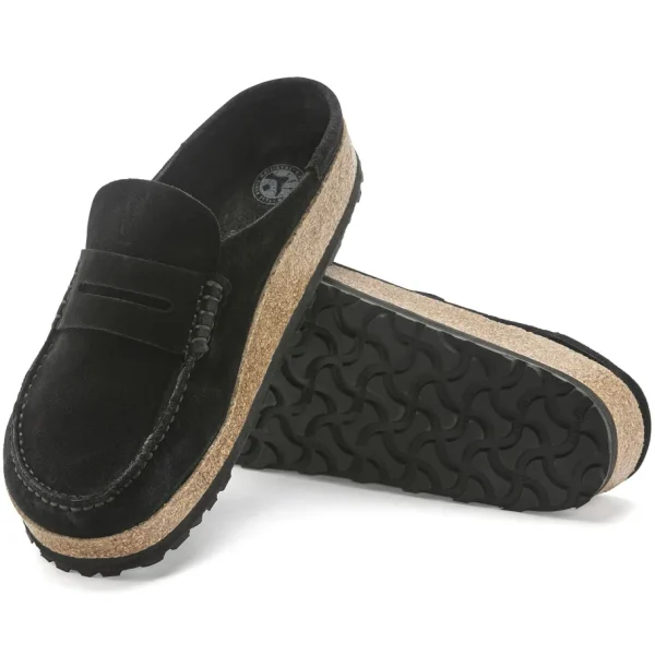 Uomo Birkenstock Uomo | – Naples Black, Suede Leather