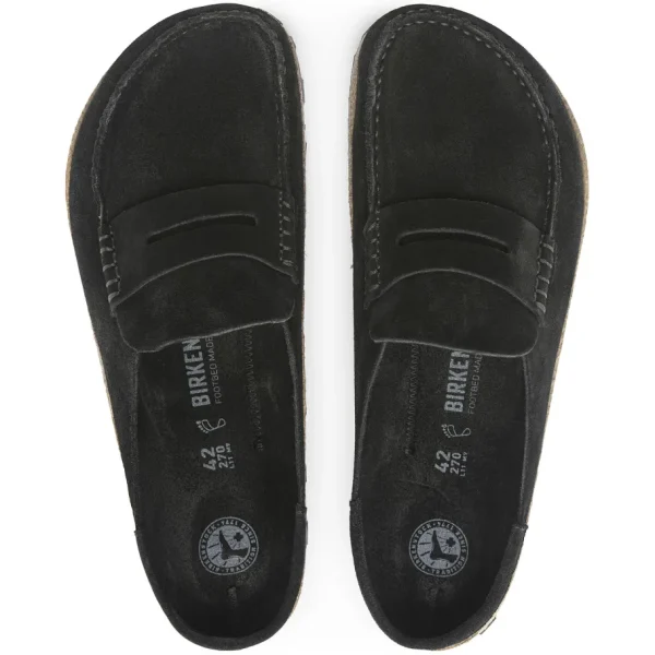 Uomo Birkenstock Uomo | – Naples Black, Suede Leather