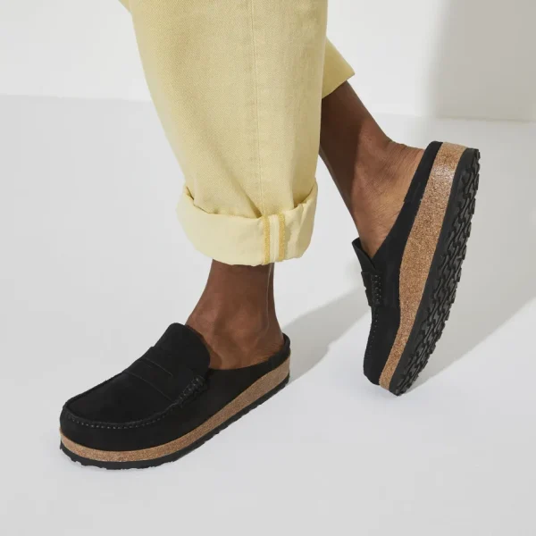 Uomo Birkenstock Uomo | – Naples Black, Suede Leather