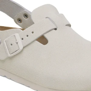 Donna Birkenstock Donna | – Tokio Antique White, Suede Leather