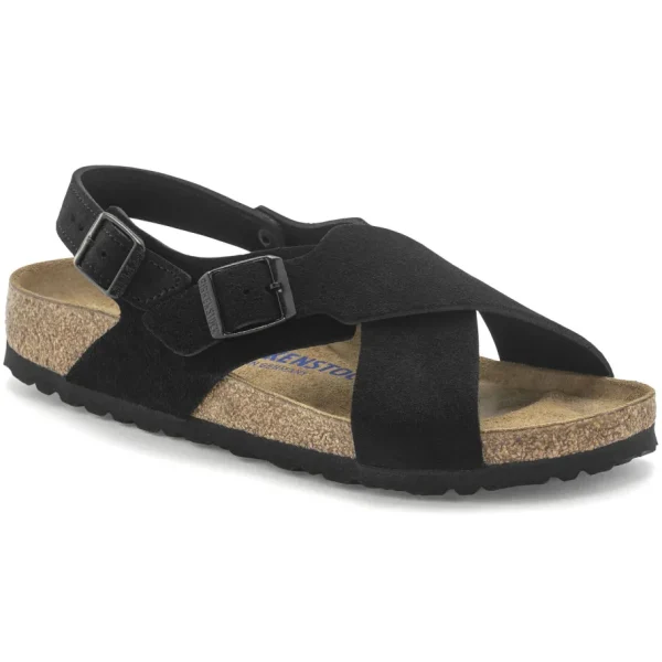 Donna Birkenstock Donna | – Tulum SFB Black, Suede Leather