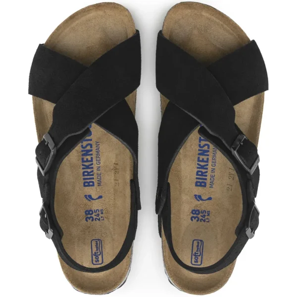 Donna Birkenstock Donna | – Tulum SFB Black, Suede Leather