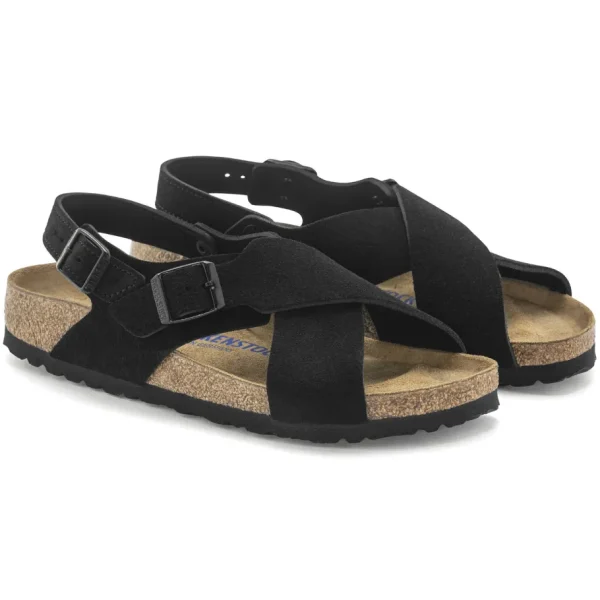 Donna Birkenstock Donna | – Tulum SFB Black, Suede Leather