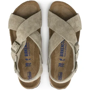 Donna Birkenstock Donna | – Tulum SFB Taupe, Suede Leather