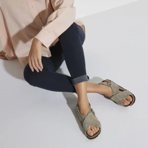 Donna Birkenstock Donna | – Tulum SFB Taupe, Suede Leather