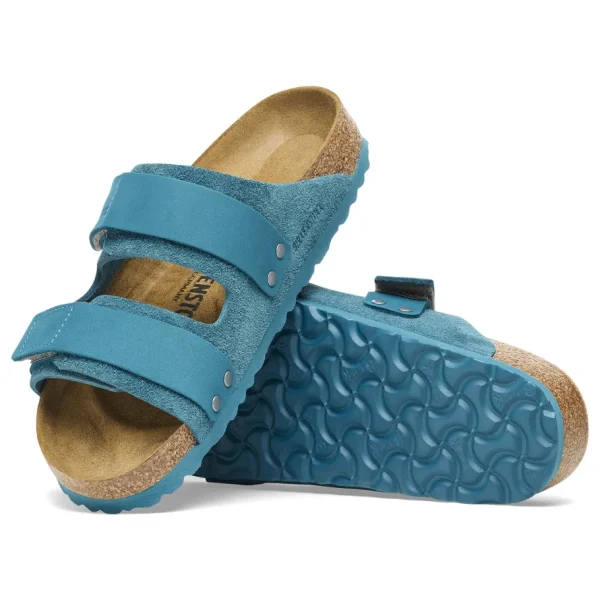 Donna Birkenstock Donna | – Uji Deep Turquoise, Suede Leather Nubuck