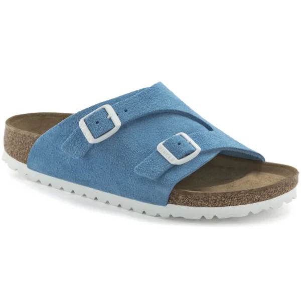 Donna Birkenstock Donna | – Zurich Sky Blue, Suede Leather