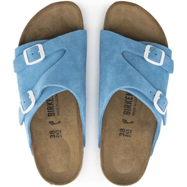 Donna Birkenstock Donna | – Zurich Sky Blue, Suede Leather