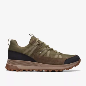 Uomo Clarks Originals Uomo | – ATL Trek Run Gore-Tex Olive