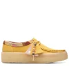 Donna Clarks Originals Donna | – Wallabee Cup Yellow Nabuk