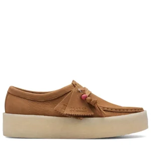 Donna Clarks Originals Donna | – Wallabee Cup Tan Nubuck