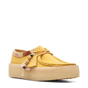 Donna Clarks Originals Donna | – Wallabee Cup Yellow Nabuk