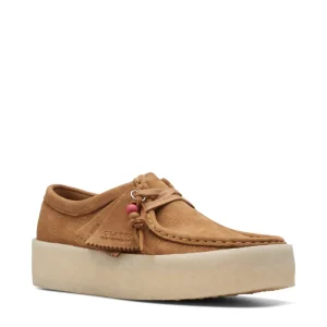 Donna Clarks Originals Donna | – Wallabee Cup Tan Nubuck