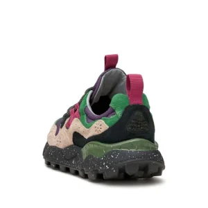 Donna Flower Mountain Donna | – Yamano 3 Woman Pink-Violet-Black Sole