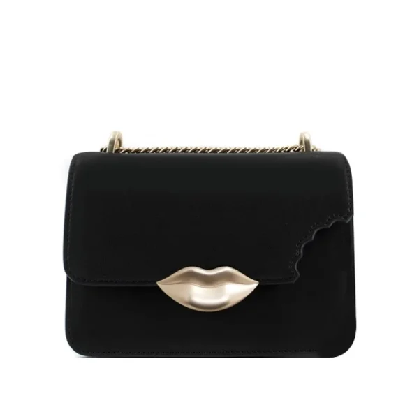 House Of Florence Borse | – Venus Bite Shoulder Bag Black