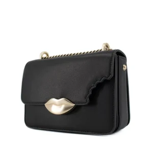 House Of Florence Borse | – Venus Bite Shoulder Bag Black