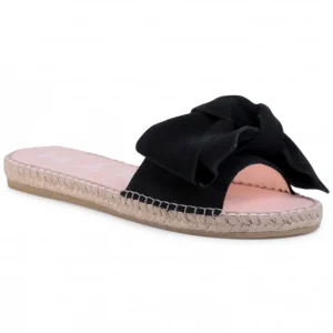 Donna Manebí Donna | Manebi – Sandals with Bow – Hamptons – Black